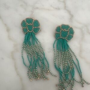 Olivia Dar beaded pierced earrings